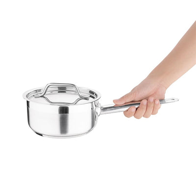 Nisbets Essentials Stainless Steel Saucepan 900ml