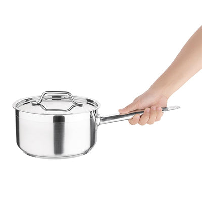 Nisbets Essentials Stainless Steel Saucepan 1500ml