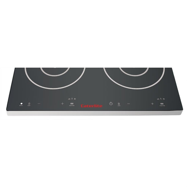 Caterlite Touch Control Double Induction Hob