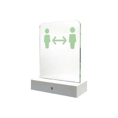 Social Distancing Sign with Motion Sensors
