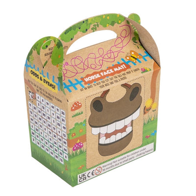 Crafti's Kids Recycled Kraft Bizzi Meal Boxes Pet and Farm (Pack of 200)