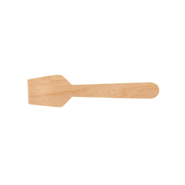 Fiesta Green Biodegradable Wooden Ice Cream Spoons (Pack of 100)