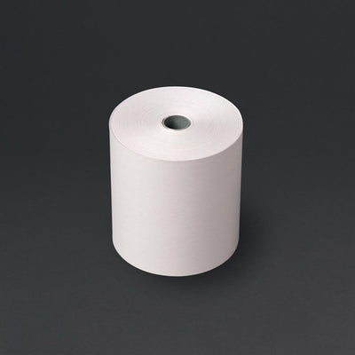 Fiesta Non-Thermal 2ply White and Yellow Till Roll 76 x 70mm (Pack of 20)
