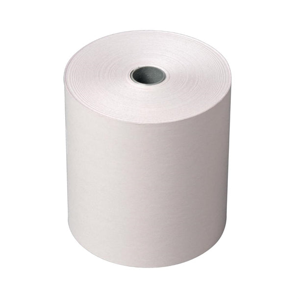 Fiesta Non-Thermal 2ply White and Yellow Till Roll 76 x 70mm (Pack of 20)