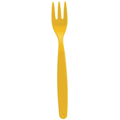 Kristallon Polycarbonate ForkYellow (Pack of 12)