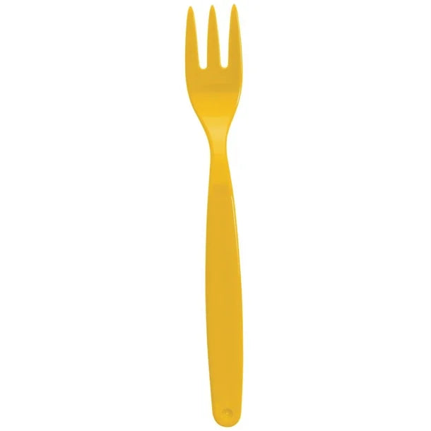 Kristallon Polycarbonate ForkYellow (Pack of 12)