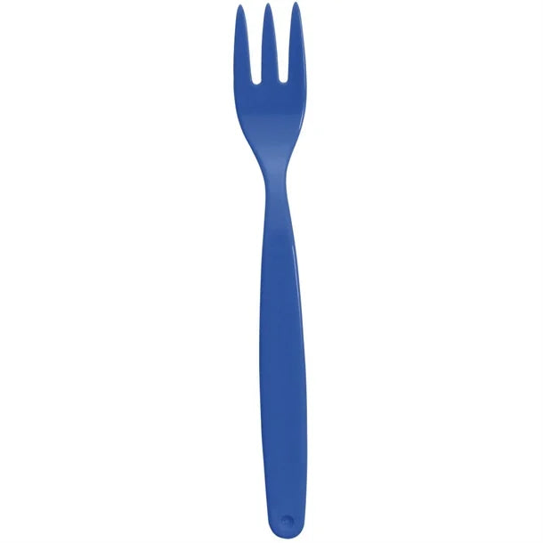 Polycarbonate Fork Blue Kristallon (Pack of 12)