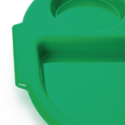 Kristallon Small Polycarbonate Compartment Food Trays Green 322mm