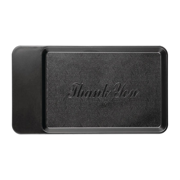 Black Plastic Tip Tray