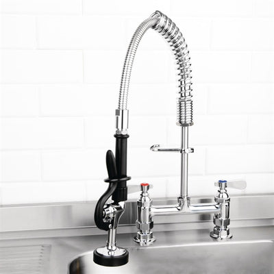 Vogue Twin Pedestal Mini Pre-Rinsers