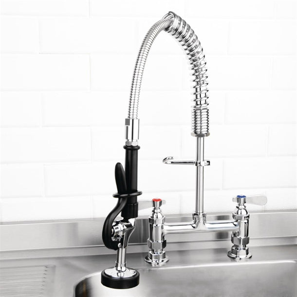 Vogue Twin Pedestal Mini Pre-Rinsers