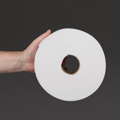 Jantex Jumbo Toilet Rolls 2-Ply 300m (Pack of 6)