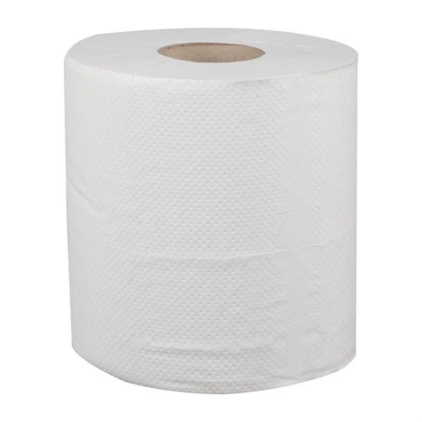 Jantex Centrefeed White Rolls 2-Ply 120m (Pack of 6)