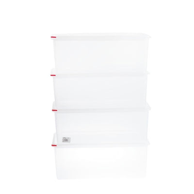 Araven Polypropylene 1-1 Gastronorm Food Storage Box 28Ltr (Pack of 4)