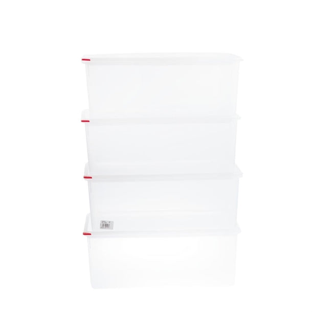 Araven Polypropylene 1-1 Gastronorm Food Storage Box 28Ltr (Pack of 4)