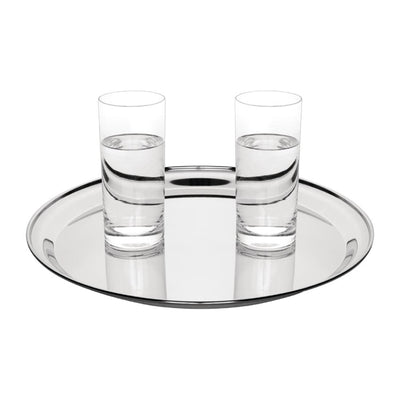 Olympia Stainless Steel Round Service Tray 355mm