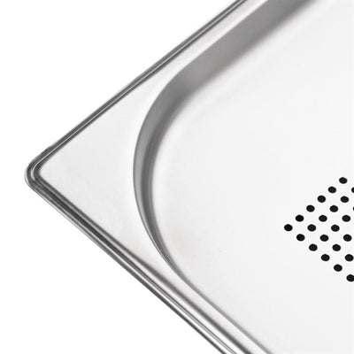 Vogue Stainless Steel Perforated Spiked Meat Dish