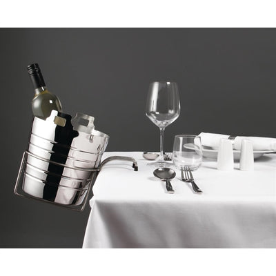 Olympia Polished Stainless Steel Wine And Champagne Bucket