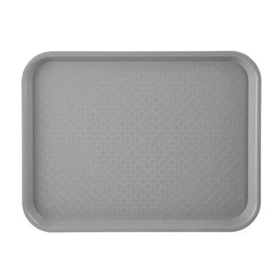 Olympia Kristallon Polypropylene Fast Food Tray Grey Small 345mm