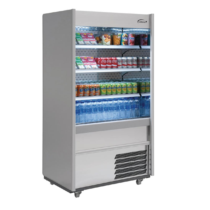 Williams Slimline Gem Multideck Stainless Steel with Security Shutter Width 1250mm