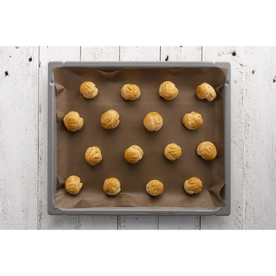 NoStik Reusable Bake Liner Brown 330 x 400mm