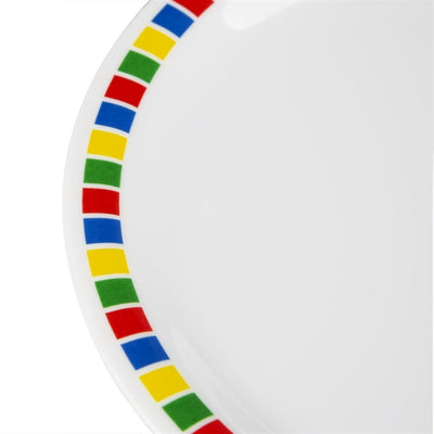 Olympia Kristallon Fairground Melamine Dinner Plates 230mm (Pack of 12)