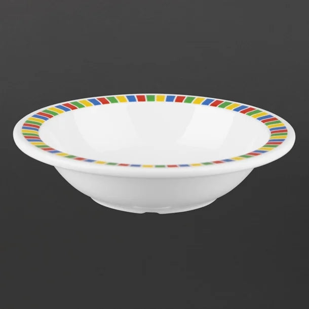 Kristallon Fairground Melamine Bowls 150mm (Pack of 12)