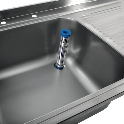 Holmes Fully Assembled Stainless Steel Sink Right Hand Drainer 1200mm