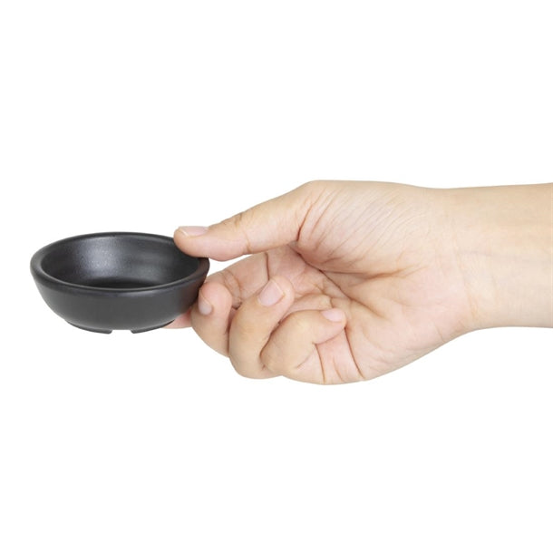 Kristallon Fusion Melamine Dipping Dishes 68mm (Pack of 12)