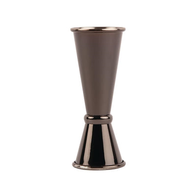 Olympia Banded Jigger Gunmetal