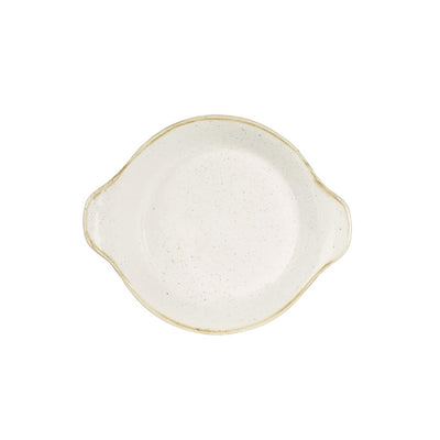 Churchill Stonecast Round Eared Dishes Barley White 215mm (Pack of 6)