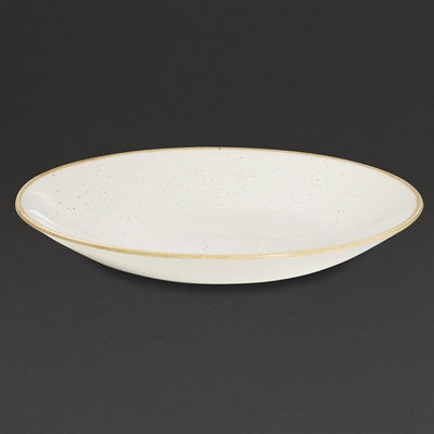 Churchill Stonecast Deep Coupe Plates Barley White 280mm (Pack of 12)
