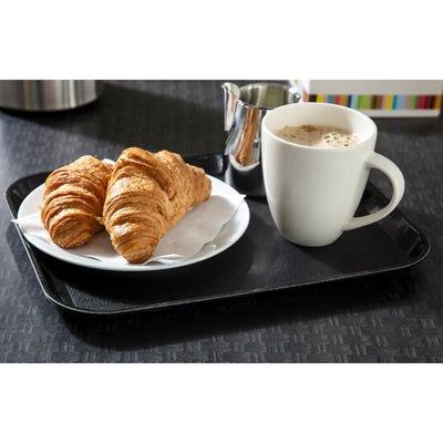 Cambro EpicTread Fibreglass Rectangular Non-Slip Tray Blue 350mm