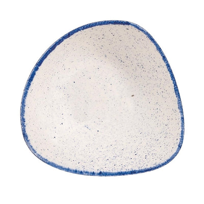 Churchill Stonecast Hints Triangle Bowls Indigo Blue 150mm (Pack of 12)