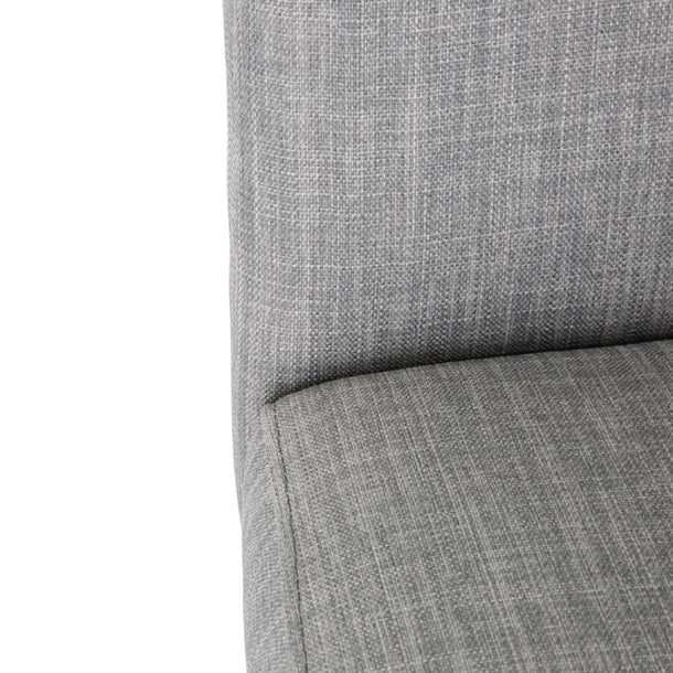 Bolero Chiswick Dining Chairs Charcoal Grey (Pack of 2)