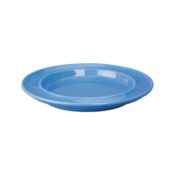 Olympia Heritage Raised Rim Plates Blue 203mm (Pack of 4)