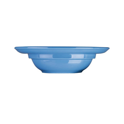 Olympia Heritage Raised Rim Bowl Blue 205mm (Pack of 4)