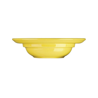 Olympia Heritage Raised Rim Bowls Yellow 205mm (Pack of 4)