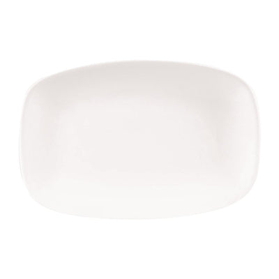 Churchill X Squared Oblong Plates White 157 x 237mm (Pack of 12)