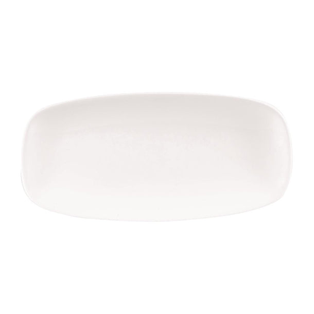 Churchill X Squared Oblong Plates White 127 x 269mm (Pack of 12)