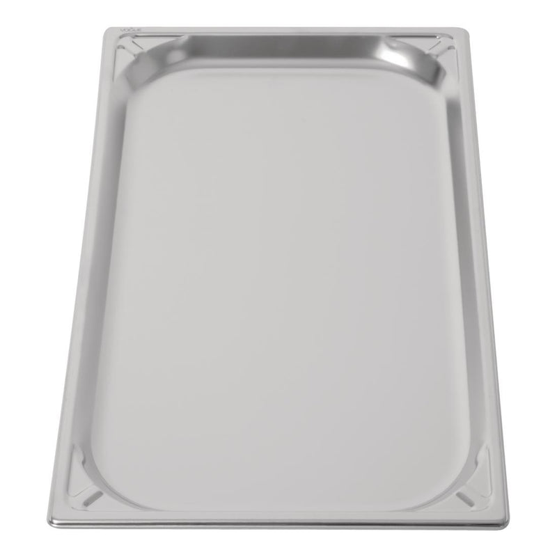 Vogue Heavy Duty Stainless Steel 1-1 Gastronorm Pan 20mm