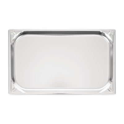 Vogue Heavy Duty Stainless Steel 1-1 Gastronorm Pan 20mm