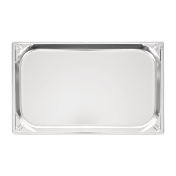 Vogue Heavy Duty Stainless Steel 1-1 Gastronorm Pan 20mm