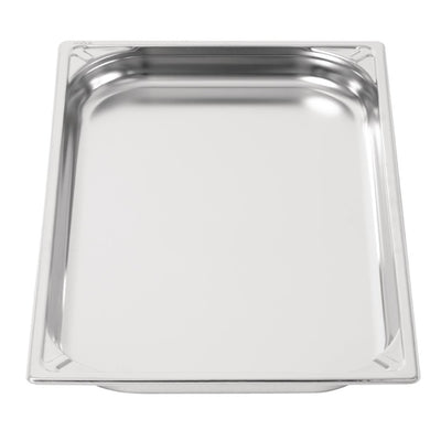 Vogue Heavy Duty Stainless Steel 1-1 Gastronorm Pan 40mm