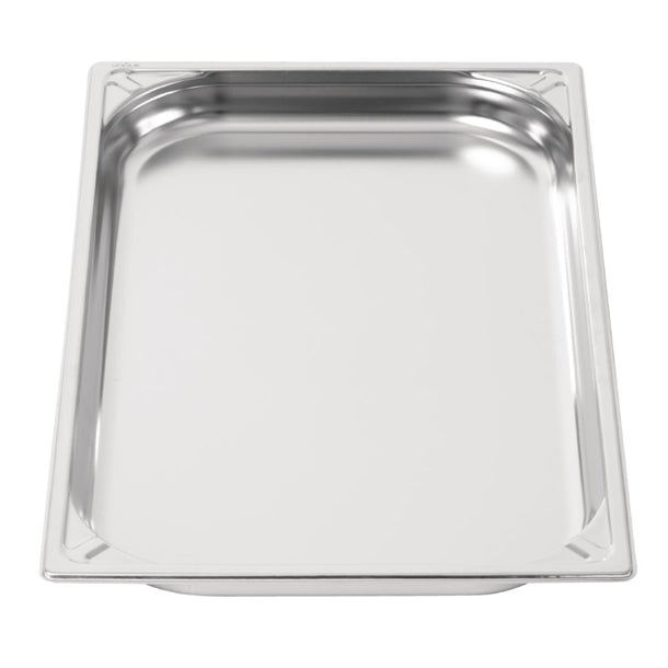 Vogue Heavy Duty Stainless Steel 1-1 Gastronorm Pan 40mm