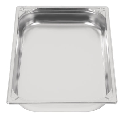 Vogue Heavy Duty Stainless Steel 1-1 Gastronorm Pan 65mm