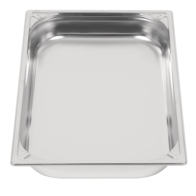 Vogue Heavy Duty Stainless Steel 1-1 Gastronorm Pan 65mm
