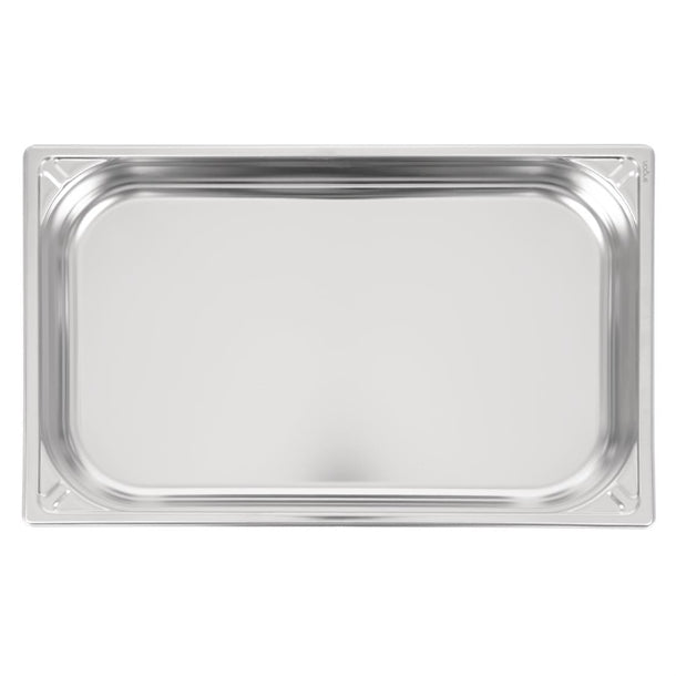 Vogue Heavy Duty Stainless Steel 1-1 Gastronorm Pan 65mm