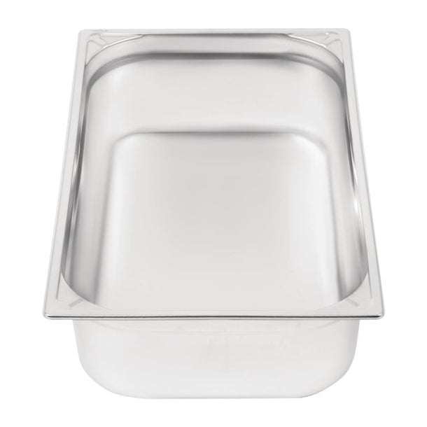 Vogue Heavy Duty Stainless Steel 1-1 Gastronorm Pan 150mm