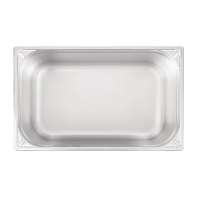 Vogue Heavy Duty Stainless Steel 1-1 Gastronorm Pan 200mm